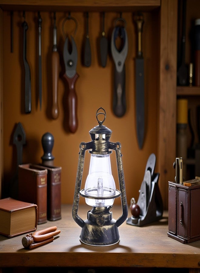 GANPUB Miniature Lantern Mini Kerosene Lamp Light Dollhouse Decoration Accessories, 1:12 Dollhouse Miniature Kerosene Lamp,Dollhouse Accessories(Type 2-with Light) - Image 4
